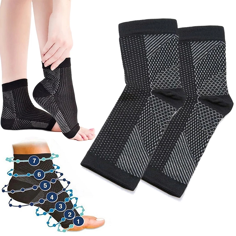 Ankle Brace Sock - Voet Angel Anti Vermoeidheid Compressie Voet