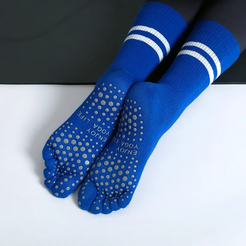 No Show Sock Women - Vrouwen Ademende Yoga Sokken Mid-Tube Non-Slip