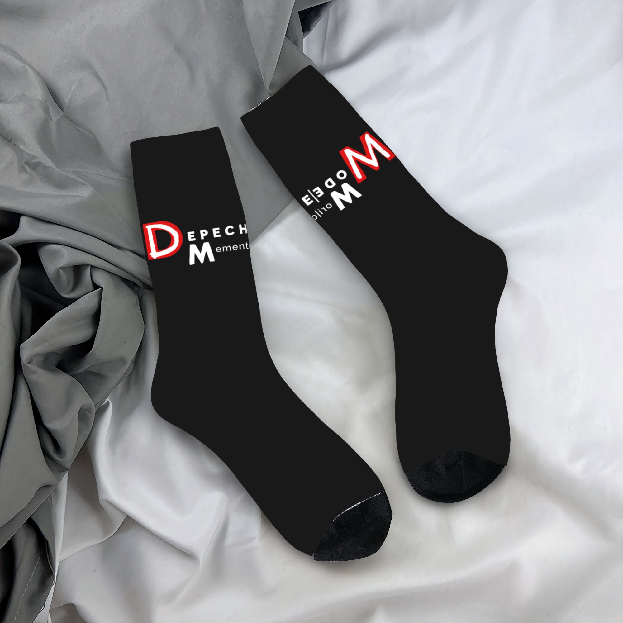 Dress Sock Men - Aangepaste elektronische Rock Depeche Cool Mode