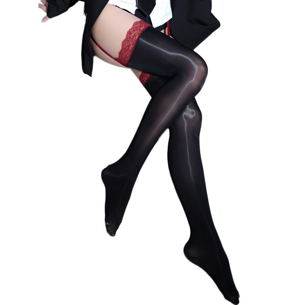 Patchwork Olie Glanzende Panty - Tights Pantyhose Sheer recensie en prijs
