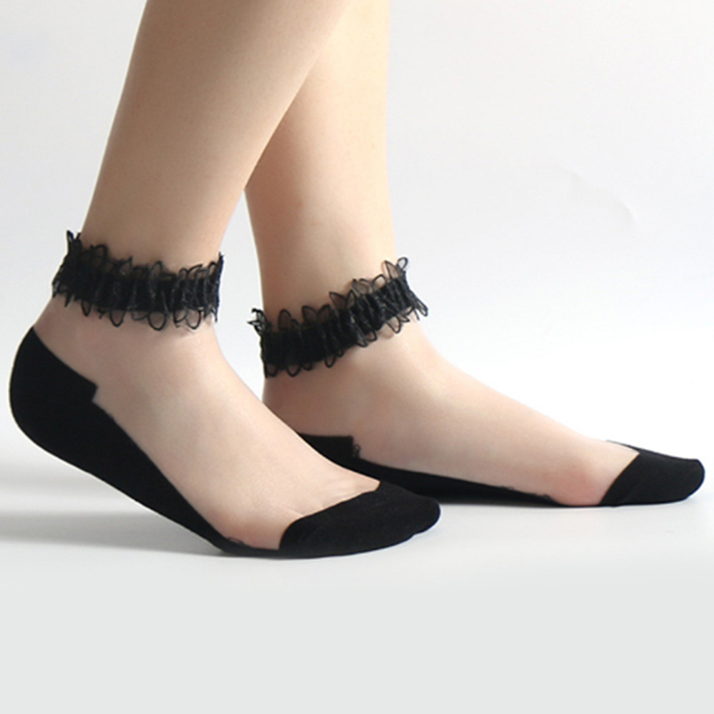 Vrouw Kant korte sok dunne sok - Invisibility Sock Loafer recensie en prijs