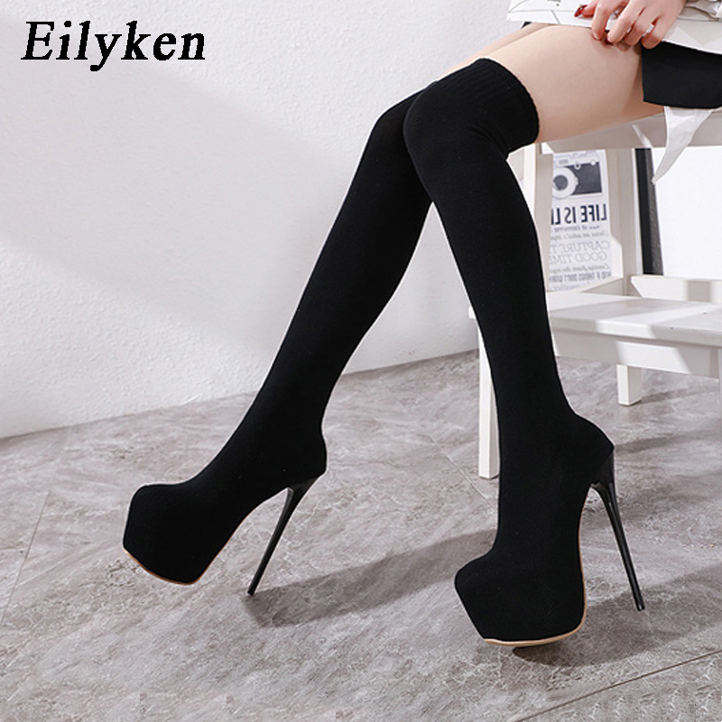 Eilyken Mode Platform Stretchs - Knee High Sock Women recensie en prijs