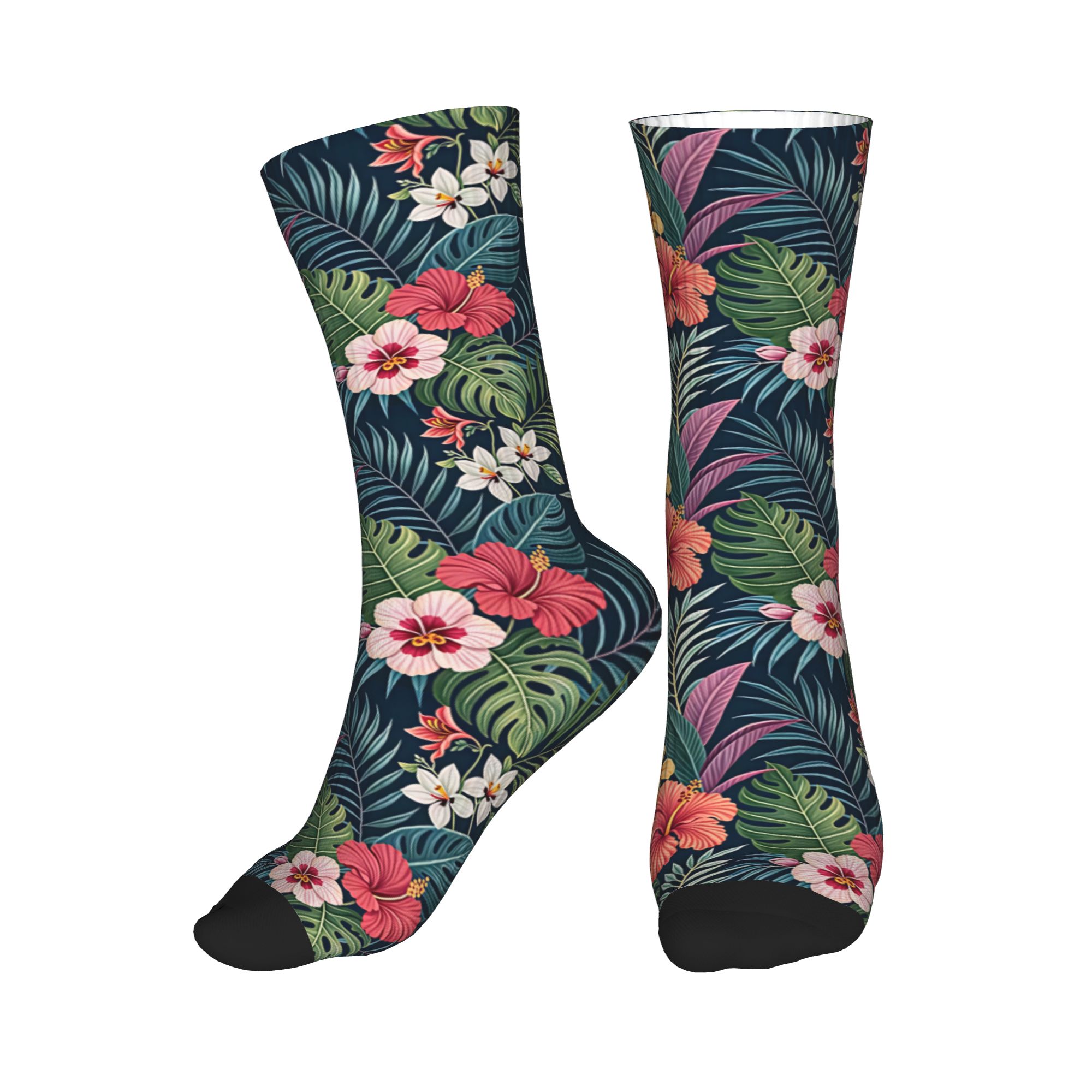 Leuke Hawaiiaanse Hibiscus Plu - Dress Sock Men recensie en prijs