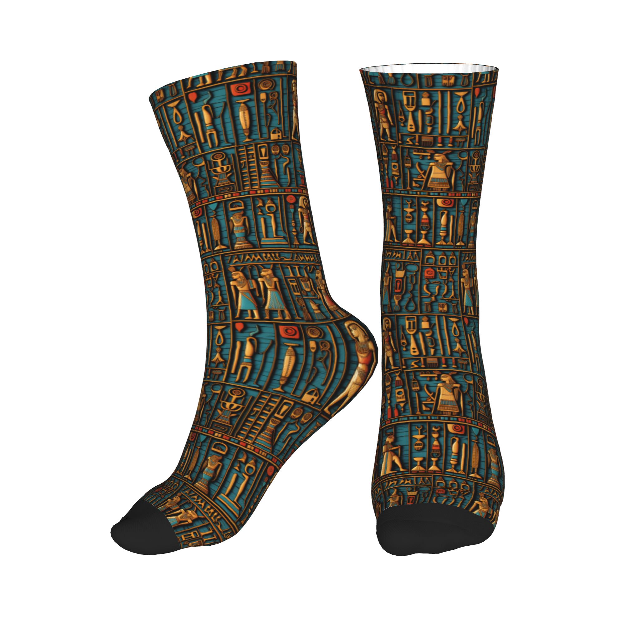 Coole Egyptische hiërogliefen  - Dress Sock Men recensie en prijs