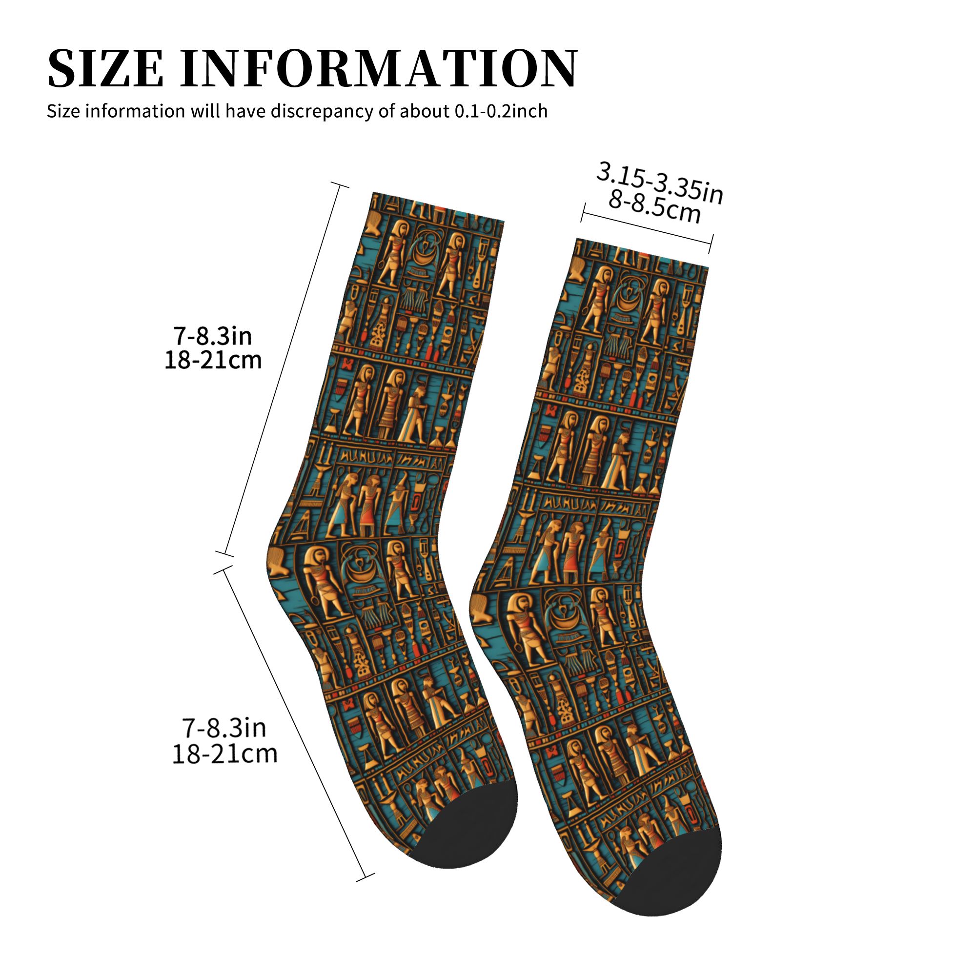 Coole Egyptische hiërogliefen  - Dress Sock Men recensie en prijs